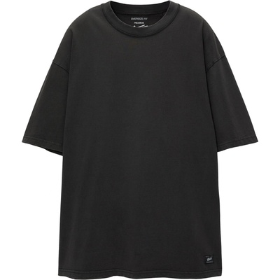 Pull&Bear Тениска сиво, размер XXS