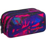 COOLPACK Ученически несесер с три ципа CoolPack Primus Crazy Pink Abstract