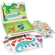 Adam Toys magnetická kniha Dinosaury