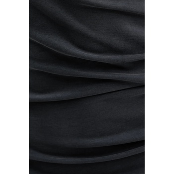 Samsøe Samsøe Рокля Samsoe Samsoe SASUS в черно дълга с кройка по тялото F25200039 (F25200039)