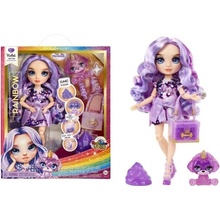 MGA Rainbow High Fashion Doll with Slime & Pet Violet Willow