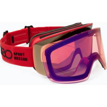 Giro Скиорски очила Giro Axis glacier red stacked/vivid copper/vivid infrared