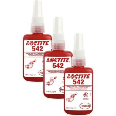 Loctite 542 závitové tesnenie pre hydrauliku SP 50 ml 3 ks