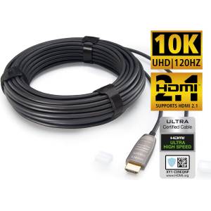 in-akustik HDMI 2.1 оптичен кабел, 8K/10K, 10m, 009245015, Inakustik