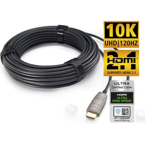 in-akustik HDMI 2.1 оптичен кабел, 8K/10K, 10m, 009245015, Inakustik