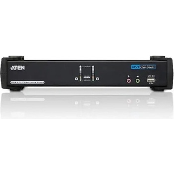 ATEN KVMP превключвател ATEN CS1782A 2-портов, USB, DVI Dual Link, CH7.1 Audio (CS1782A-AT-G)