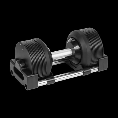 REBEL ACTIVE Nastavitelná litinová činka automatická 24 kg krok po 1 kg