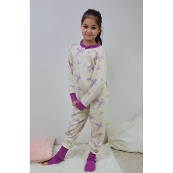 Detský overal Pegas bílá