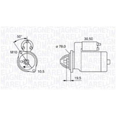 Startér MAGNETI MARELLI MQS1158