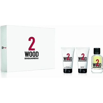 Dsquared2 2 Wood подаръчен комплект с тоалетна вода 50мл унисекс 1 бр
