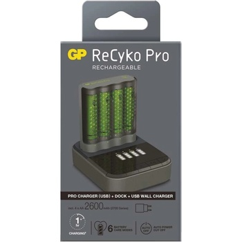 GP Pro P461 + 4x AA ReCyko 2700 + DOCK 1604846110