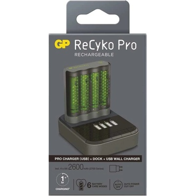 GP Pro P461 + 4x AA ReCyko 2700 + DOCK 1604846110