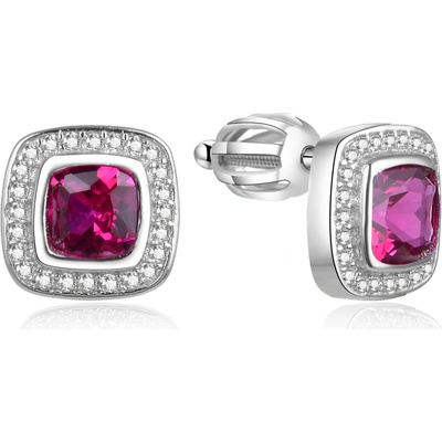 AGATO Stříbrné náušnice se zirkony TAGUP1605S