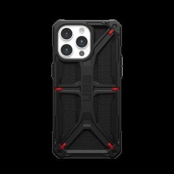 Urban Armor Gear Кейс UAG Monarch за iPhone 15 Pro Max, kevlar black (KXG0074476)