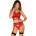 Obsessive Mettia 3-pcs Set L/XL