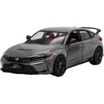 Kinsmart Метална количка Kinsmart - 2024 Honda Civic Type R, 1: 36, графит (52109)