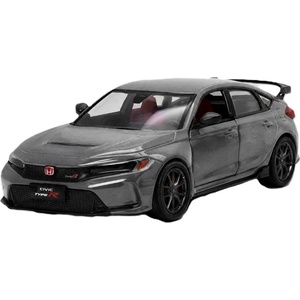 Kinsmart Метална количка Kinsmart - 2024 Honda Civic Type R, 1: 36, графит (52109)