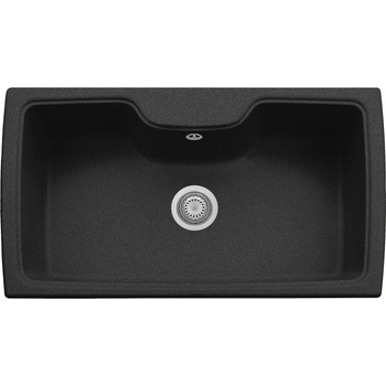 Plados Plados КУХНЕНСКА МИВКА harmony 86-00 860x500 ЧЕРНА (hr0860/44)
