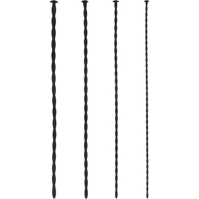 Ouch! Silicone Spiral Screw Plug Set Beginner Urethral Sounding