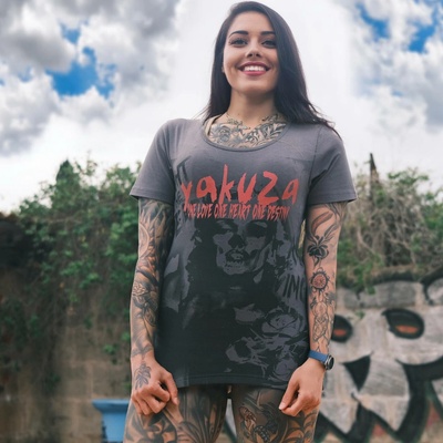 Yakuza Destiny Long 26112 steel grey