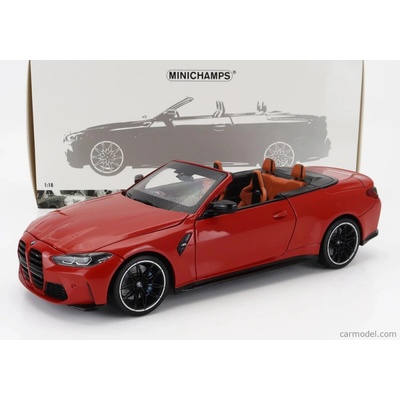 Minichamps BMW 4-series M4 g83 Cabriolet 2020 Red 1:18