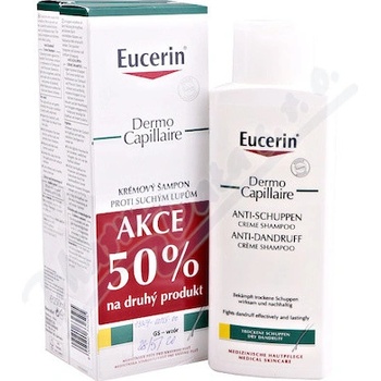 Eucerin Dermocapillaire šampón na suché lupiny 250 ml
