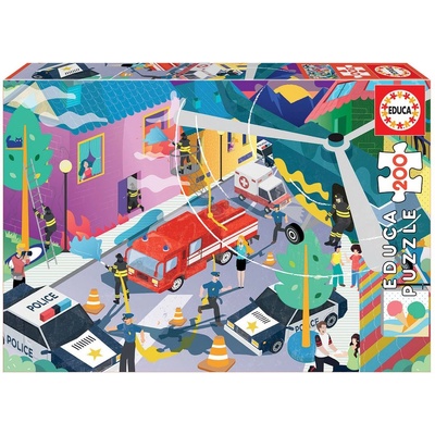 Educa Пъзел Educa - На помощ, 200 части (EDU18609)