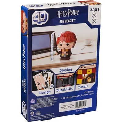 4D BUILD 3D Puzzle Harry Potter: Ron 87 ks