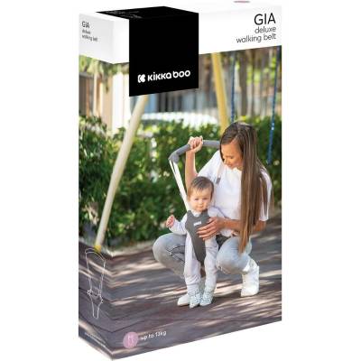 KikkaBoo Gia Mesh - Колан за прохождане - Black 31108010078