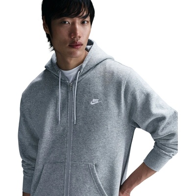 Nike Club Bb Fz Hoodie FN3861-063 sivá