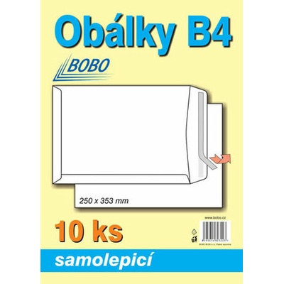 Obálky B4 samolepiace (bal. 10ks)