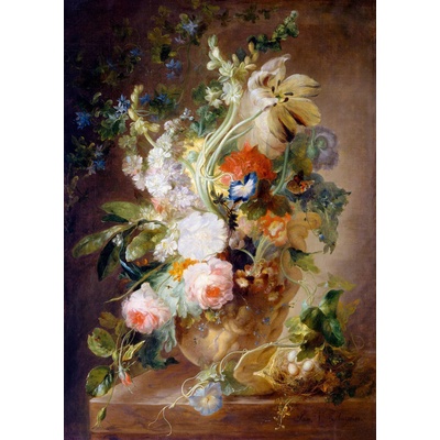 Enjoy - Puzzle Vase with Flowers - 1 000 piese