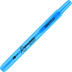  Текстмаркер с механизъм Writech, син (33730-А-СИН)