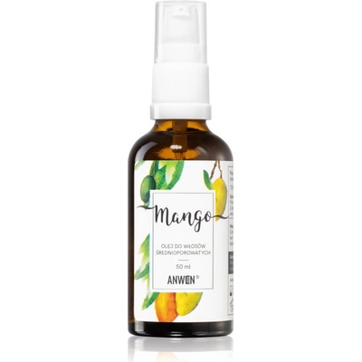 Anwen Mango подхранващо масло за коса Medium porosity 50ml