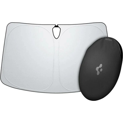 Spigen sluneční clona na čelní sklo do auta, černá Tesla Model S (ACP09305)