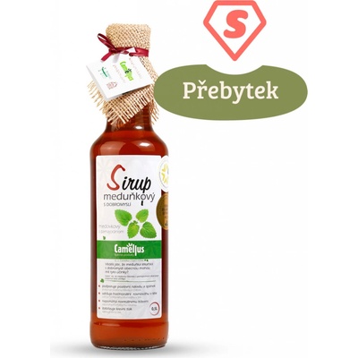 Camellus Sirup Meduňkový s dobromyslí 0,5 l