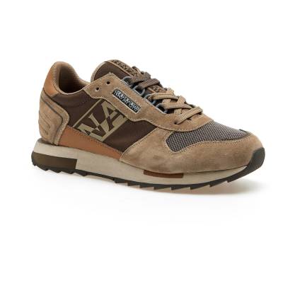 Мъжки маратонки Napapijri Sneaker Virtus Sneakers - Brown Tobaco - размер 12 (US) (024-1973-0317)