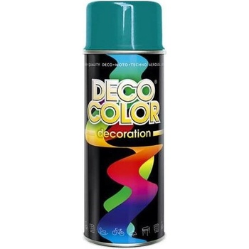 DecoColor 400 ml Barva ve spreji DECO lesklá RAL 5021 tyrkysová