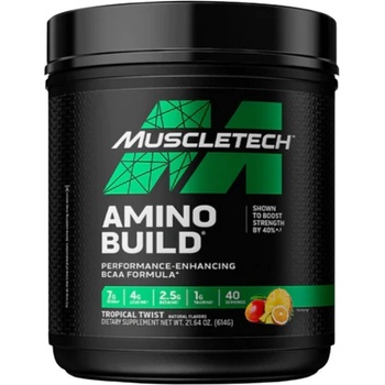 MuscleTech Amino Build / Performance-Enhancing BCAA Formula [400 грама] Тропически Плодове