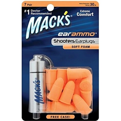 Mack's Ear Ammo štuple do uší 7 párov