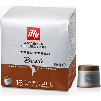illy IperEspresso Monoarabica Бразилия 100% Арабика Кафе на капсули 18 броя