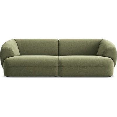 makamii Зелен кадифен диван 232 cm Moana - Makamii (MOANA_4S_1_P1_C11)