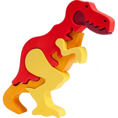 Fauna vkládací puzzle z masivu Velký Trex