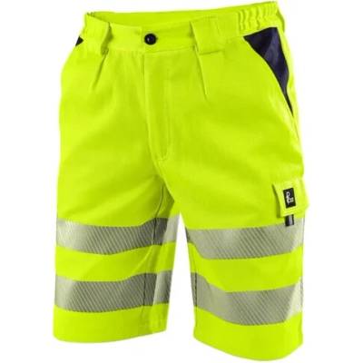 Canis CXS Norwich pánske montérkové šortky HI-VIS žlté-modré