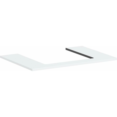 Hansgrohe Xilesa E doska 78 x 1,6 x 55 cm biela matná 54269700