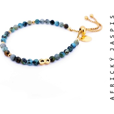 Taboo náramok Symbol africký jaspis nekonečno tbs810