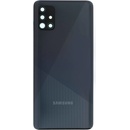 Náhradní kryty na mobilní telefony Kryt Samsung Galaxy A51 A515 zadní černý