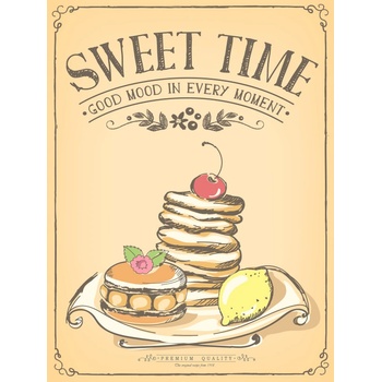 Ceduľa Premium Quality - Sweet Time