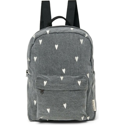 Studio Noos Denim Midi grey hearts