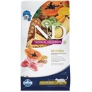 Granule pre mačky N&D TROPICAL SELECTION CAT Lamb Neutered 1,5 kg
